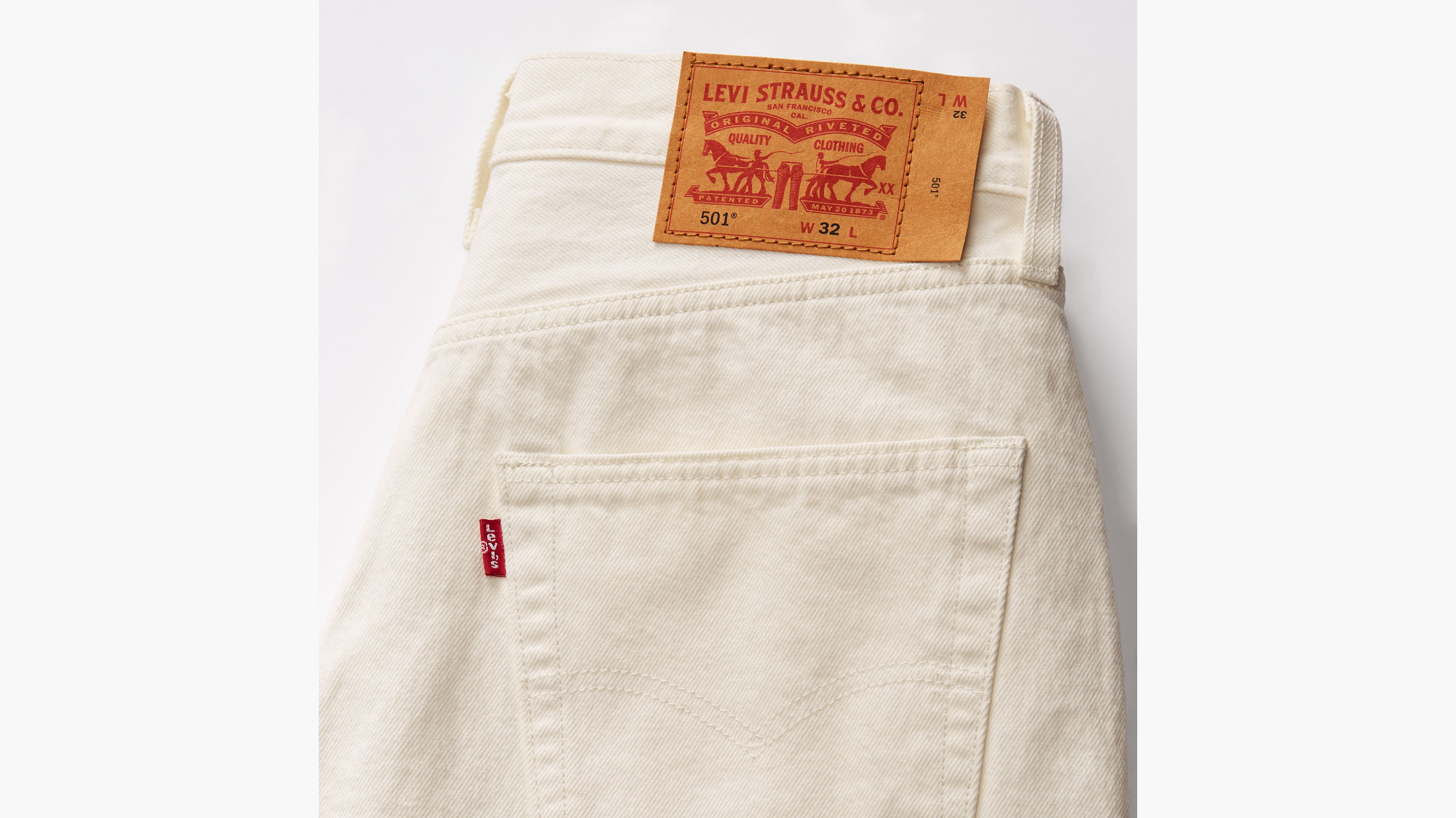 Levi's® short 501® Original - Toasty Marshmallow - Cream