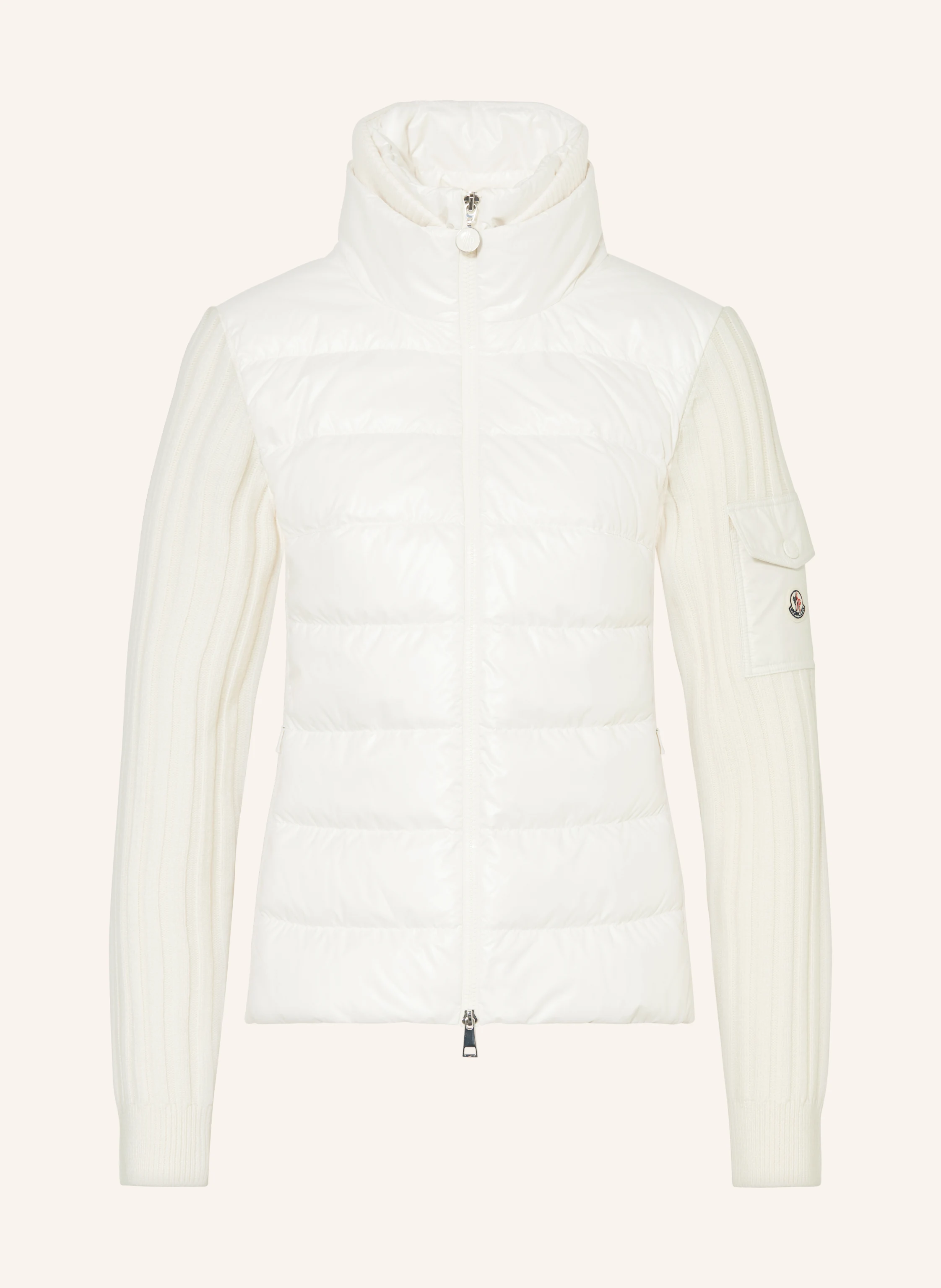 MONCLER Daunenjacke im Materialmix