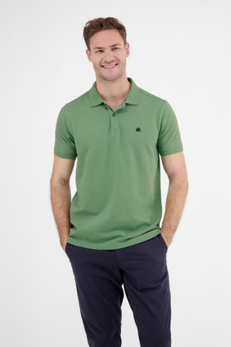 Lerros groene heren polo