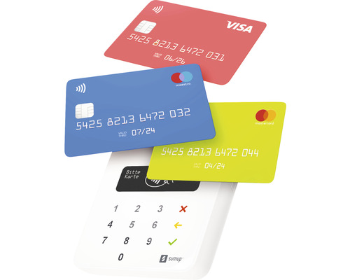 SumUp EC en creditcardlezer Air