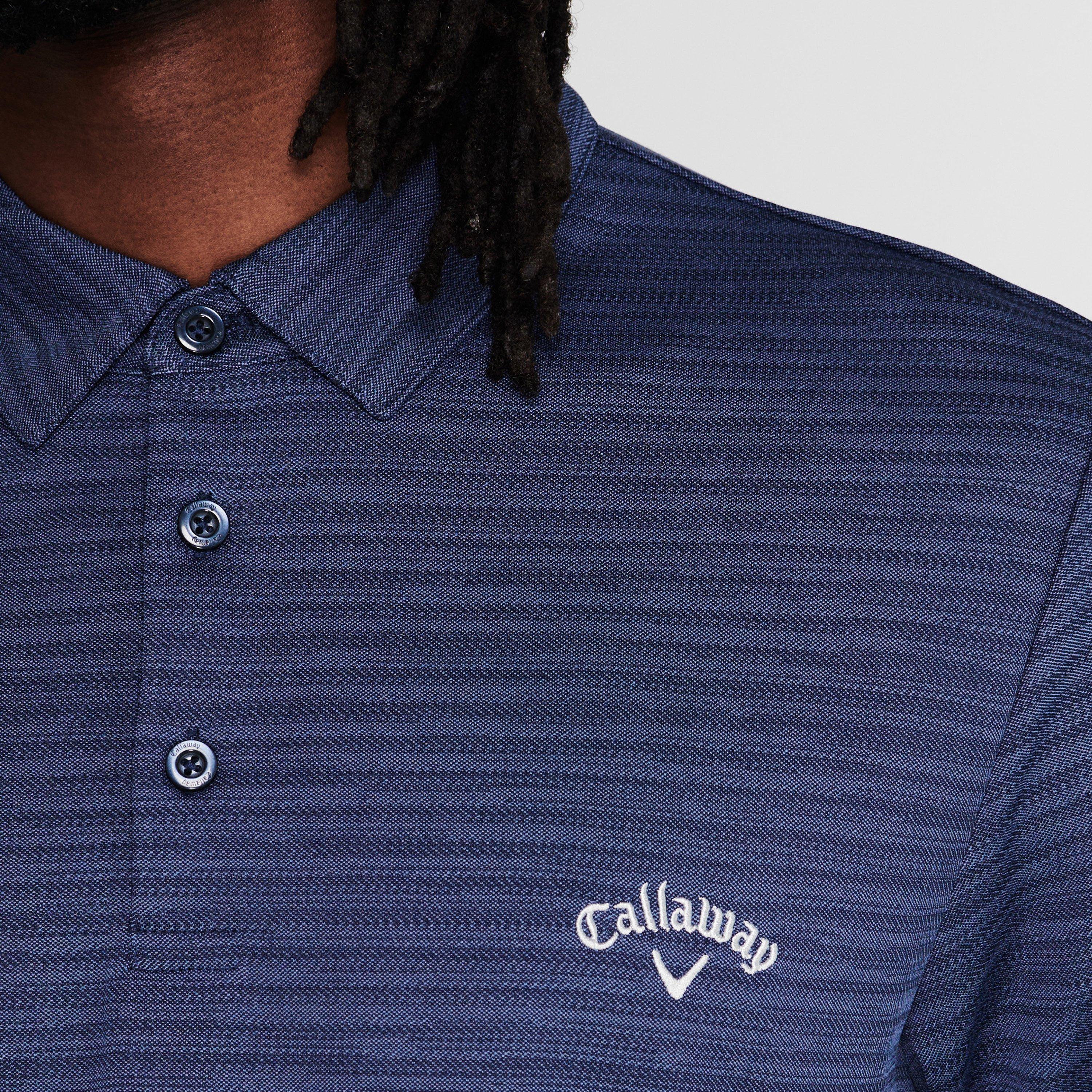 Callaway Callaway Herringbone Golf Polo Shirt Mens