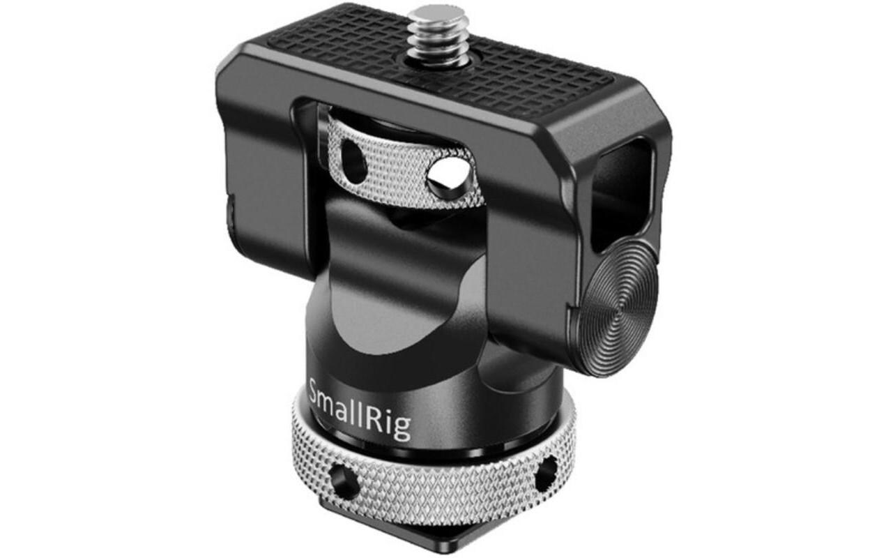Swivel and Tilt Monitor Mount mit Cold ShoeSchwenk- und neigbare Monitorhalterung mit Cold Shoe