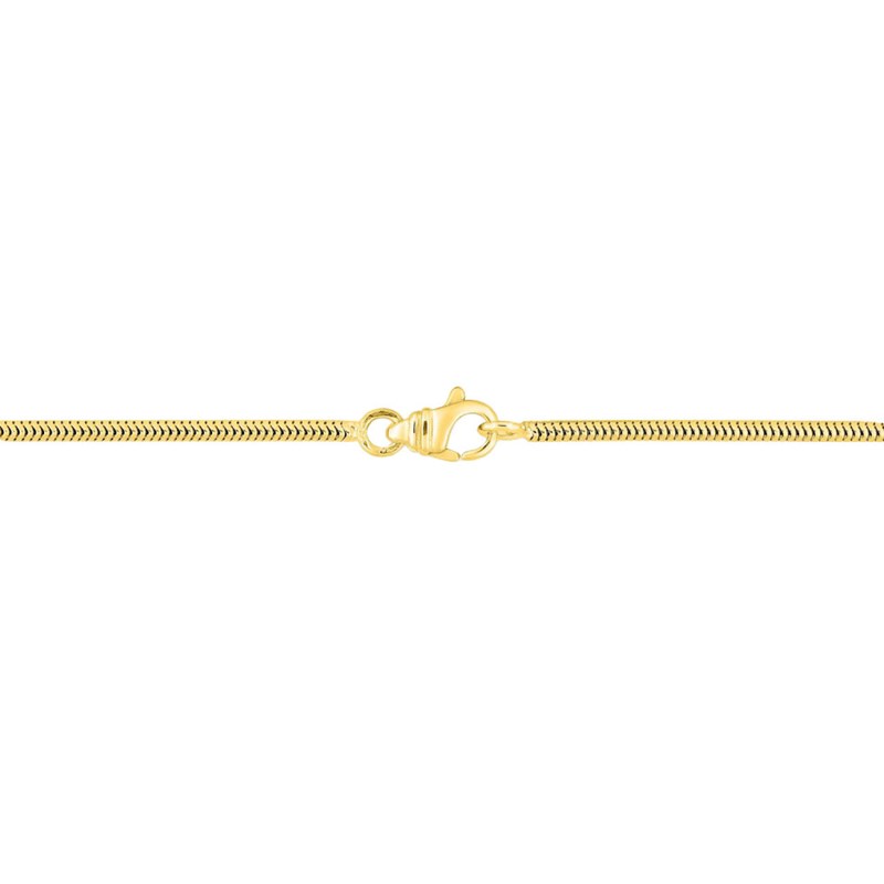 Bracelet Femme 18 cm - Maille Serpentine - Or 18 Carats - Largeur 1.6 mm