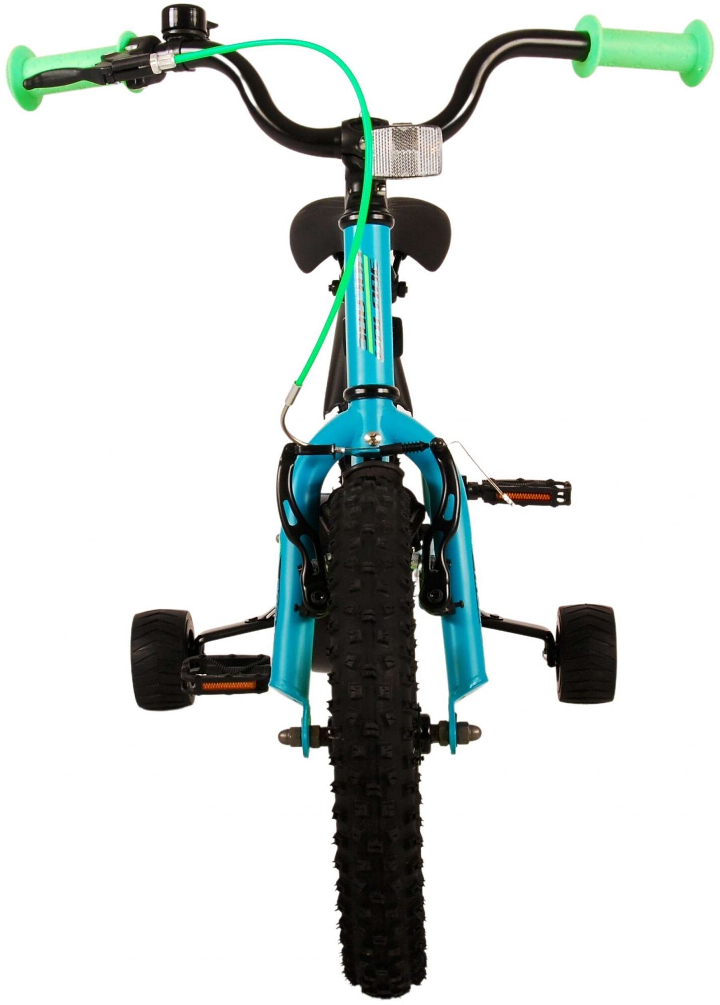 TPFSports Rocky Kinderfahrrad - Jungen - 14 Zoll - Rücktritt + Handbremse - Rot