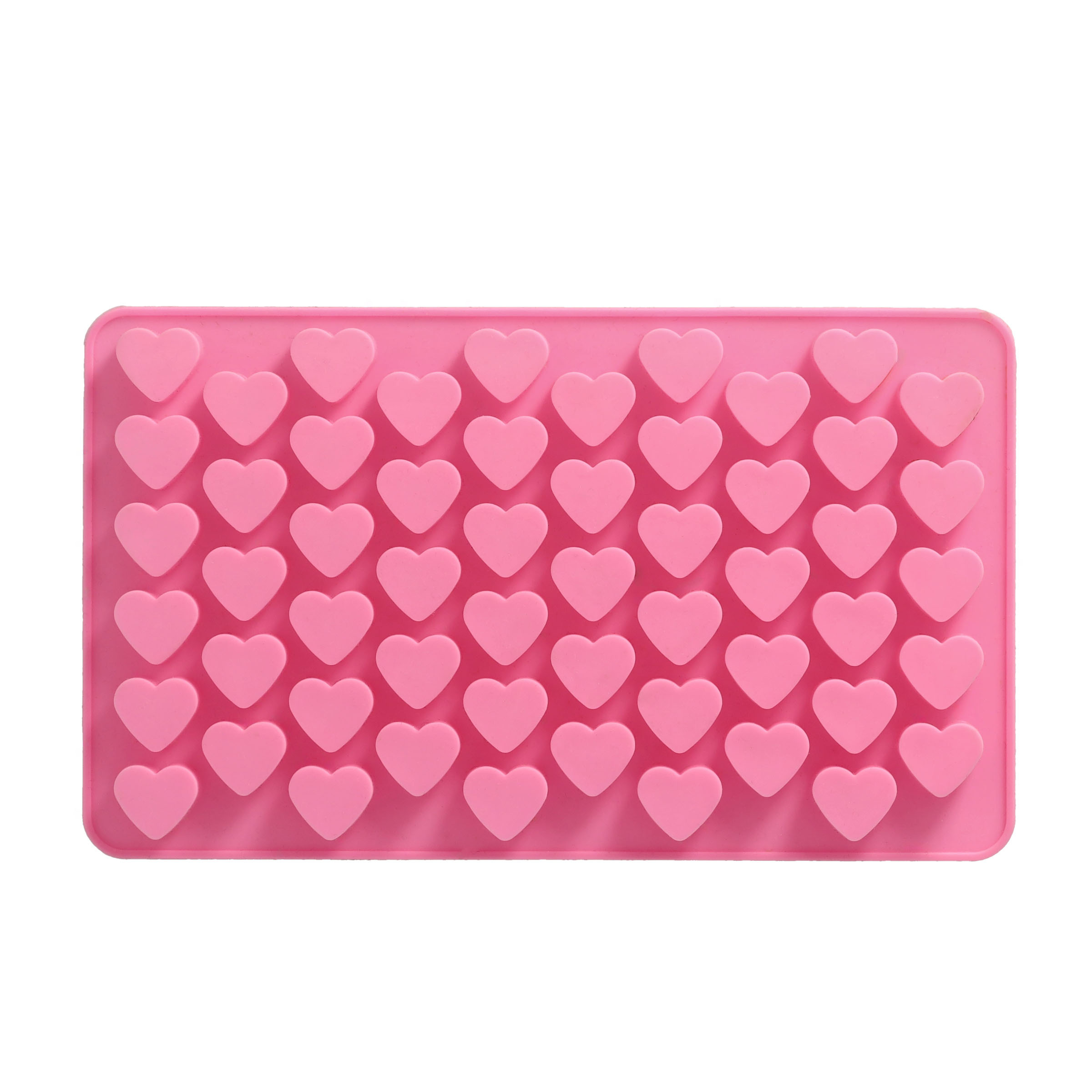 (55-fach) Silikon Eiswürfel Form DIY Ice Cube Tray für Cocktails / Whisky / Softgetränke - Herz
