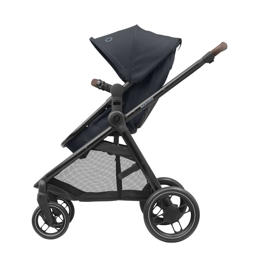 Wielen zitten regelmatig vastMC Zelia 3 Essential Graphite (Black Frame & Brown Leather)