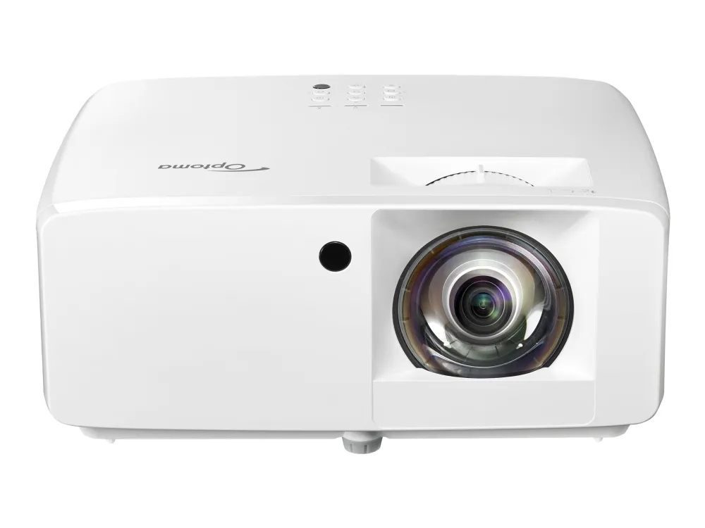 Optoma GT2000HDR - DLP-projektor - laser - 3D - 3500 lumen - Full HD (1920 x 1080) - 16:9 - 1080p - kort kast fikseret objektiv - hvid