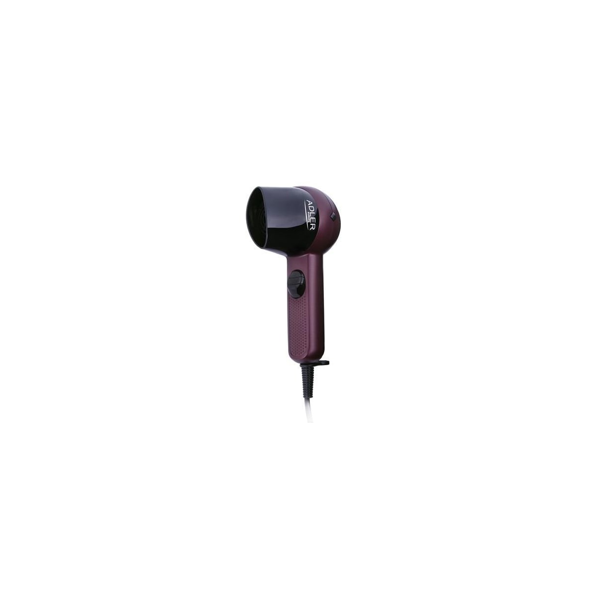 Adler elegant hårfön med 1400W - svart/lila