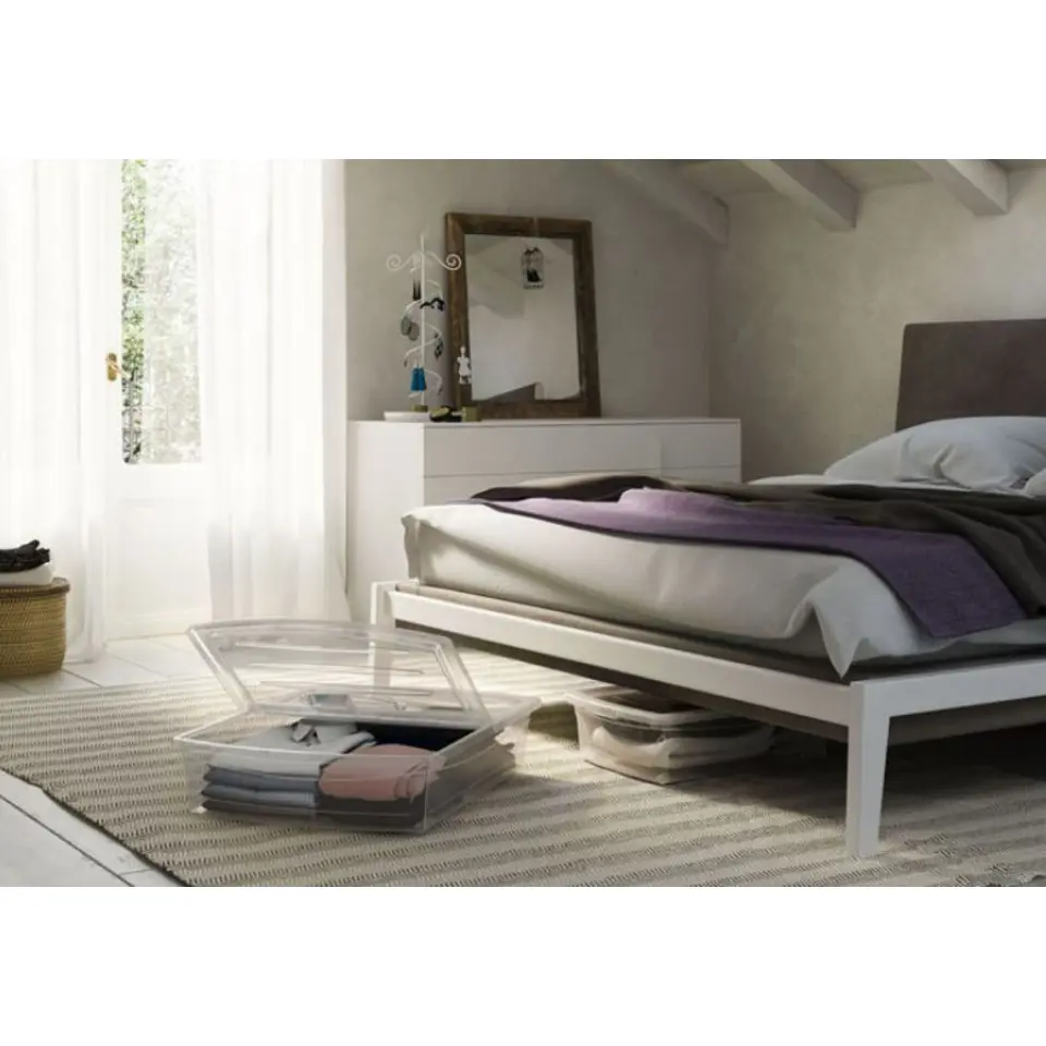 Kis Spinning Opbergbox XL - 56L - transparant