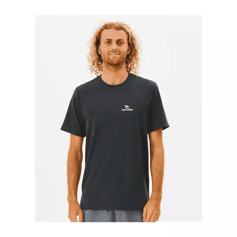 Lycra RIPCURL Search Series S/S Tee Black Marled