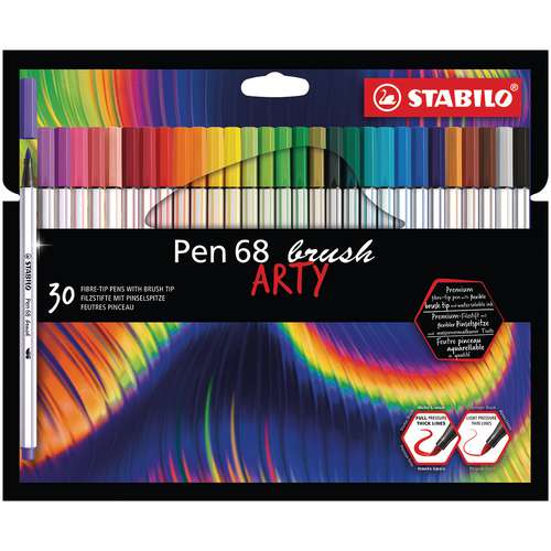 STABILO® Pen 68 brush ARTY Sets