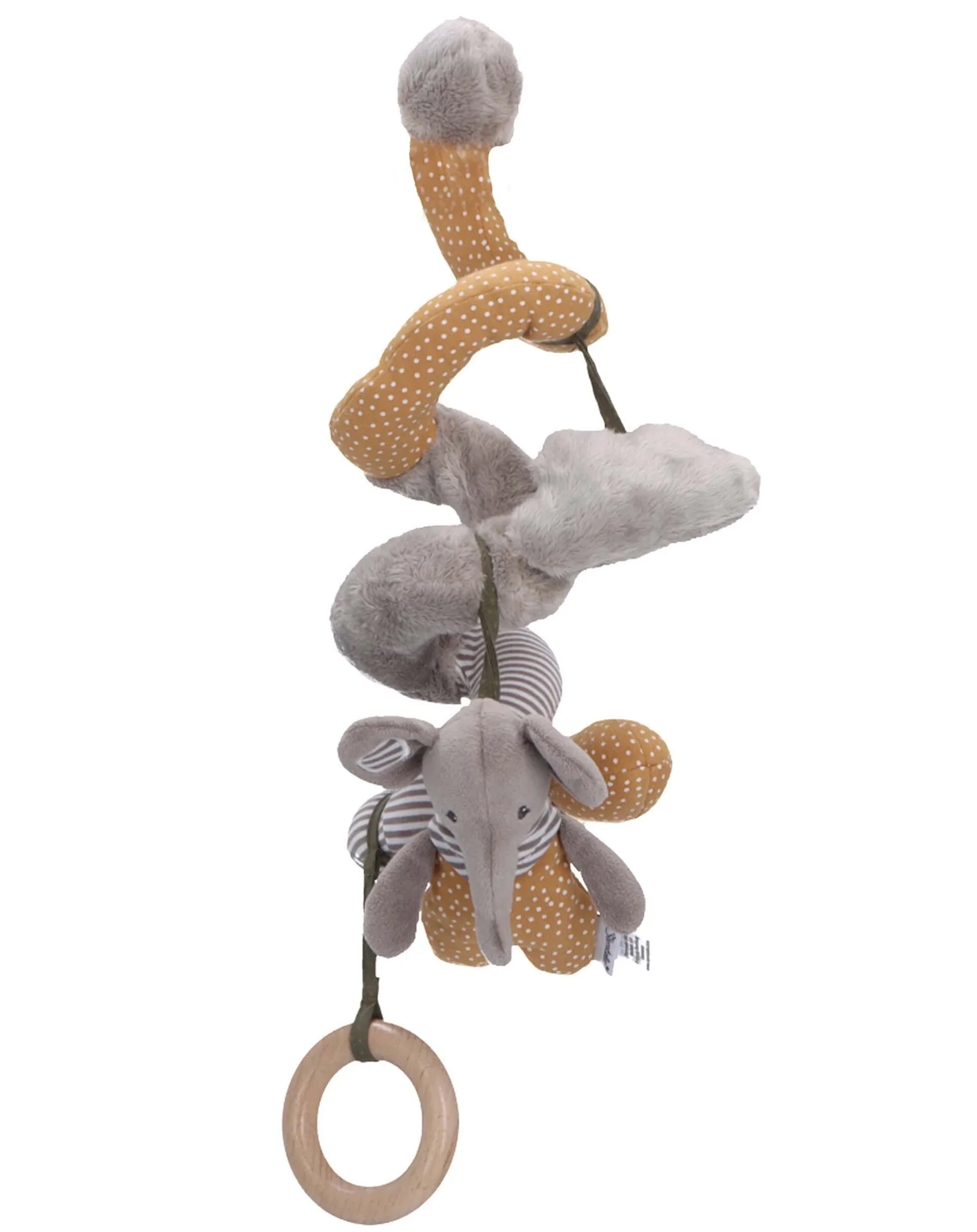 Spielzeugspirale EDDY ELEFANT in bunt