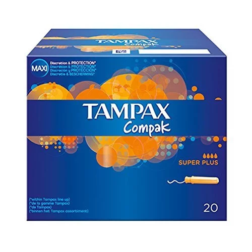 Tampons Tampax Compak Super Plus - 22 unités