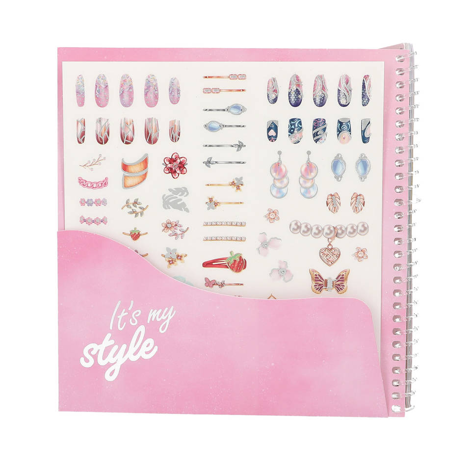 TOPModel Dress Me Up Face stickerboek