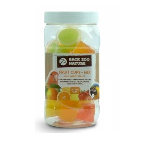 Gelatinas para papagaios Back Zoo Nature, sabores sortidos
