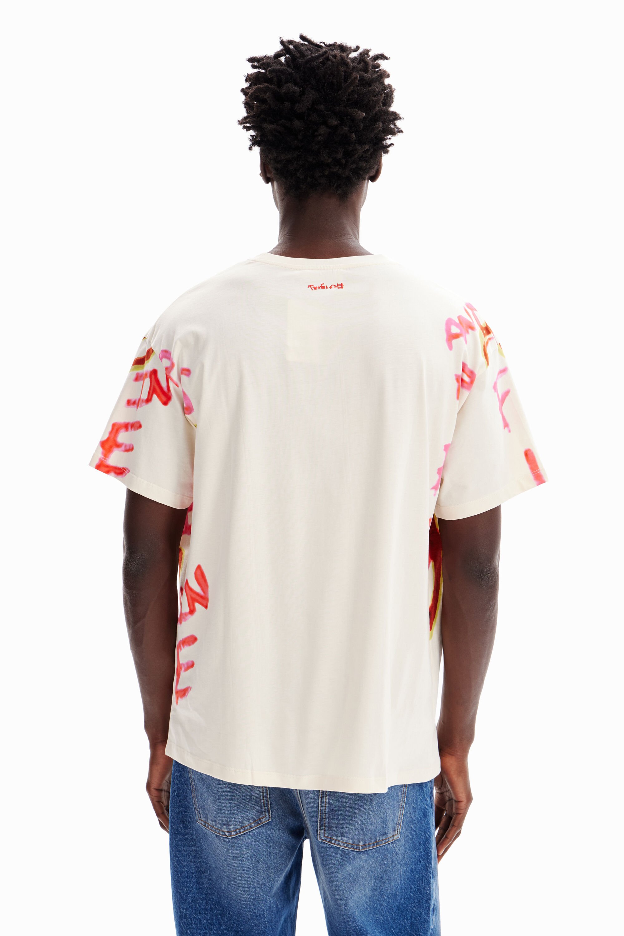 T-shirt oversize message nature