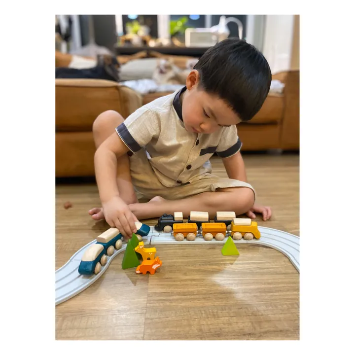 Plan Toys Train à grande vitesse en bois