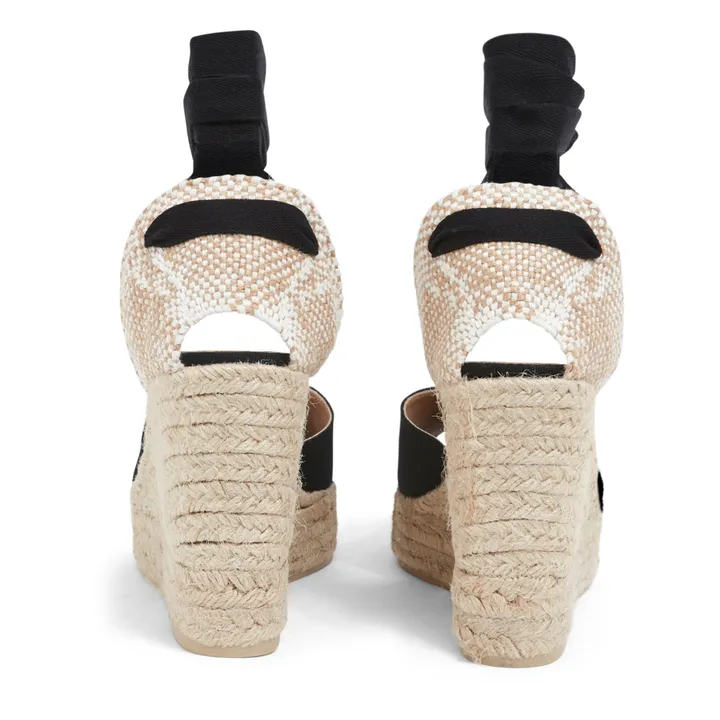 Castaner Espadrilles Bilina 8 cm | Noir