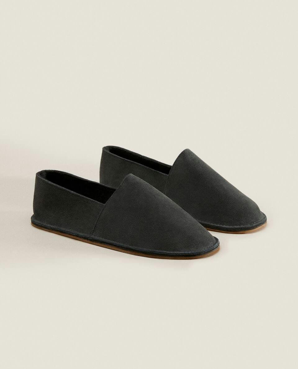 CHINELOS BABOUCHE DE COURO MINIMALISTA