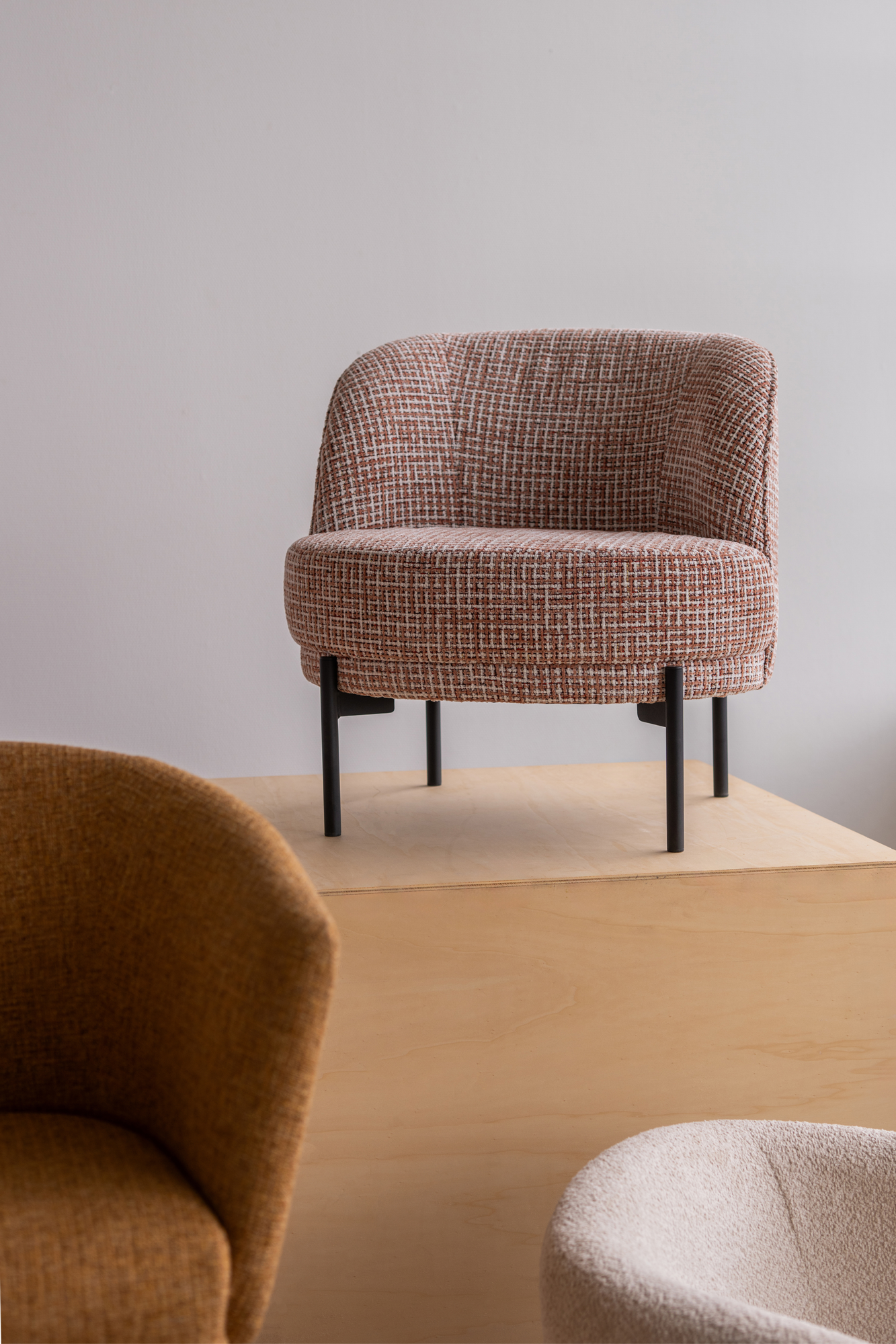 Fauteuil Carl funky brick