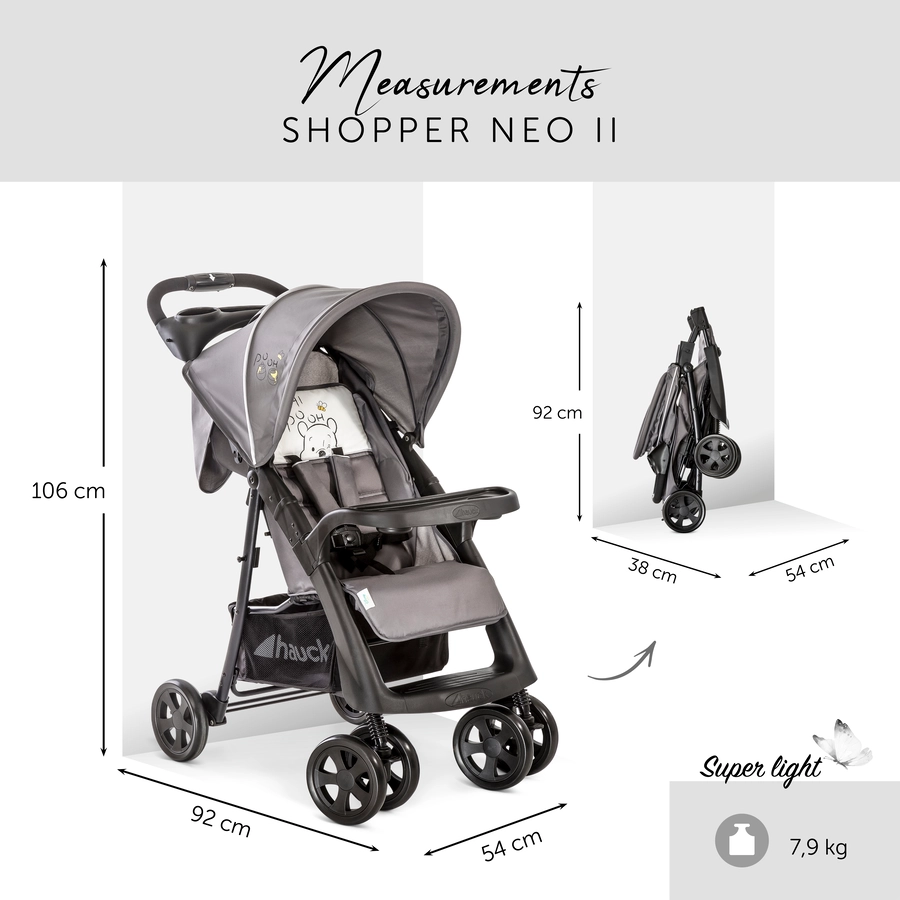hauck Buggy Shopper Neo II Pooh Cuddles
