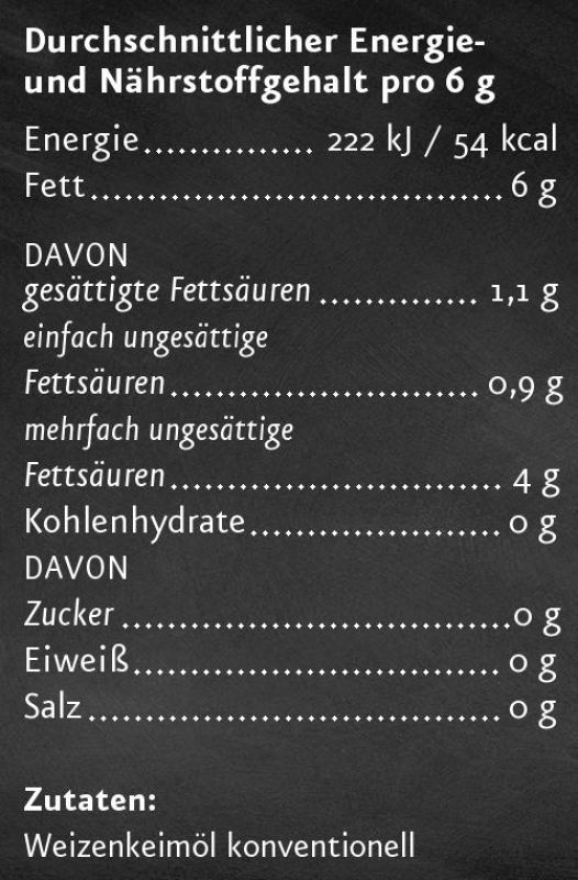 Ölmühle Solling Weizenkeimöl