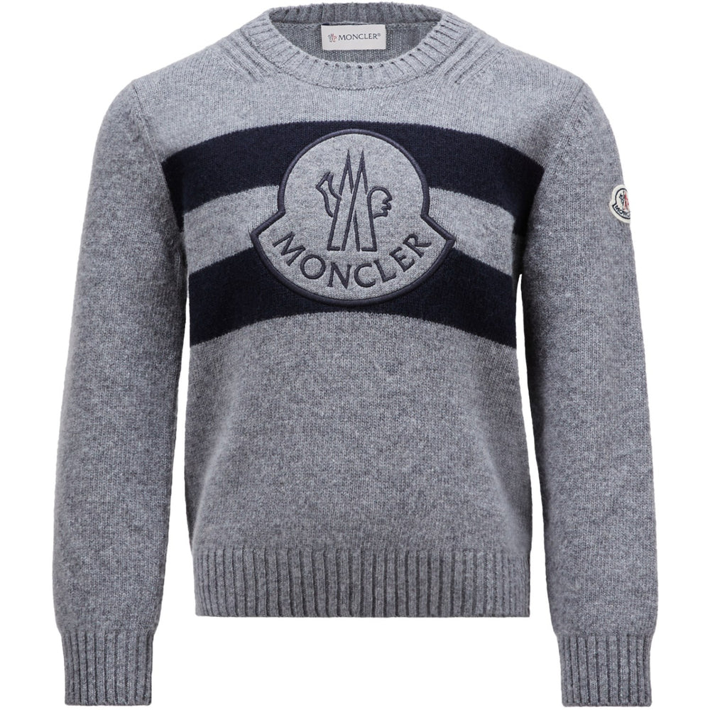 Køb Moncler Medium Grey Crew Neck