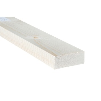 Bouwhout vuren geschaafd 27x69 mm 210 cm