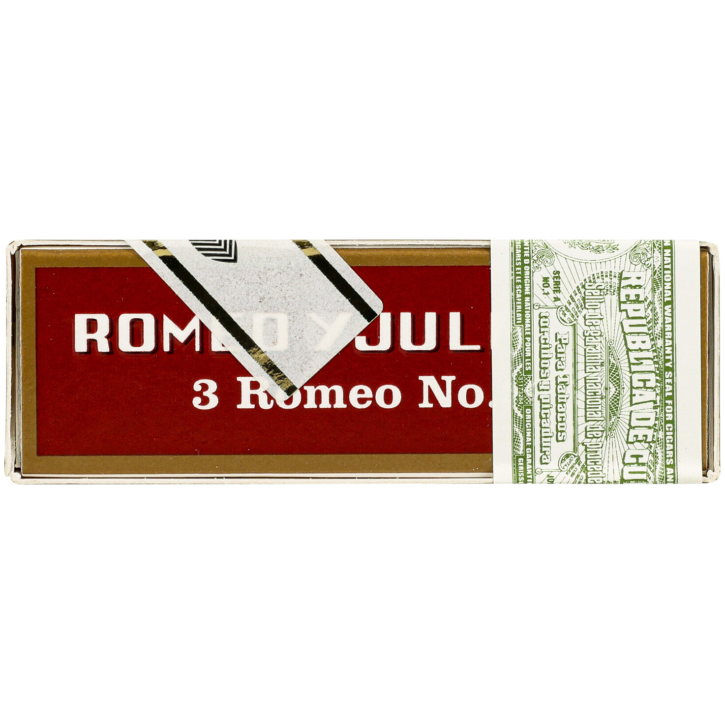 Romeo y Julieta No. 3 Alu Tubos 3 Stück