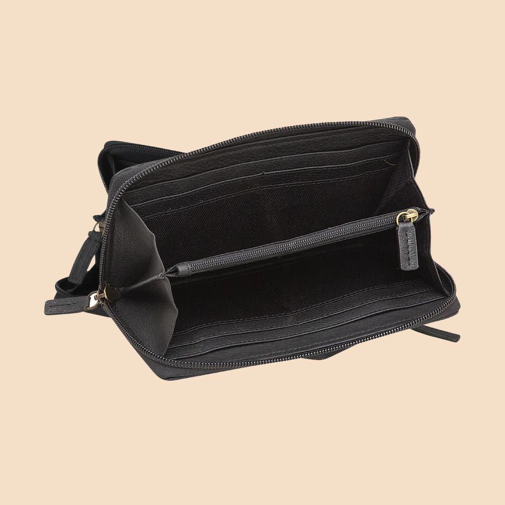 Myra Bag Wallet Camo Blue