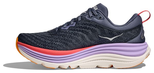 Chaussures Running Hoka Gaviota 5 Bleu/Rose Femme