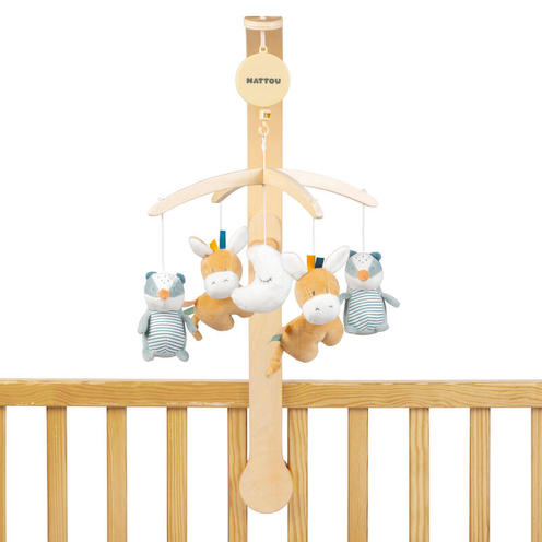 Mobile en bois Félix&Léo multicolore - NATTOU