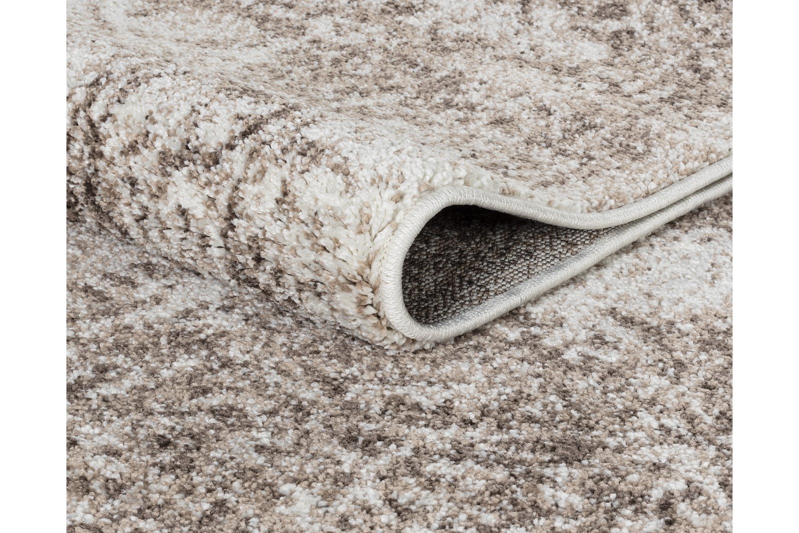 Tabriz gulvteppe 160x230cm Beige/offwhite farget heatset