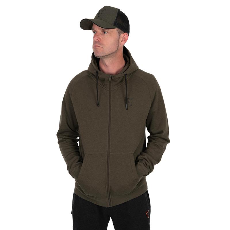 Sweat Homme Fox Collection Lw Hoody Green & Black - Vert