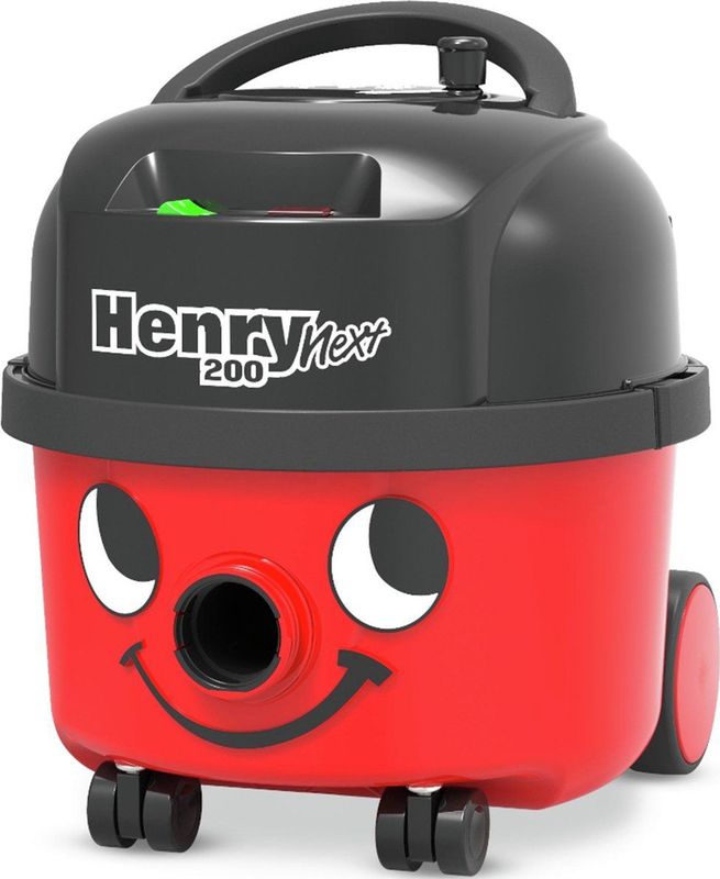 Numatic Henry Next HVN-200-11 Stofzuiger - Rood - Inclusief Gratis Stofzuigerzakken