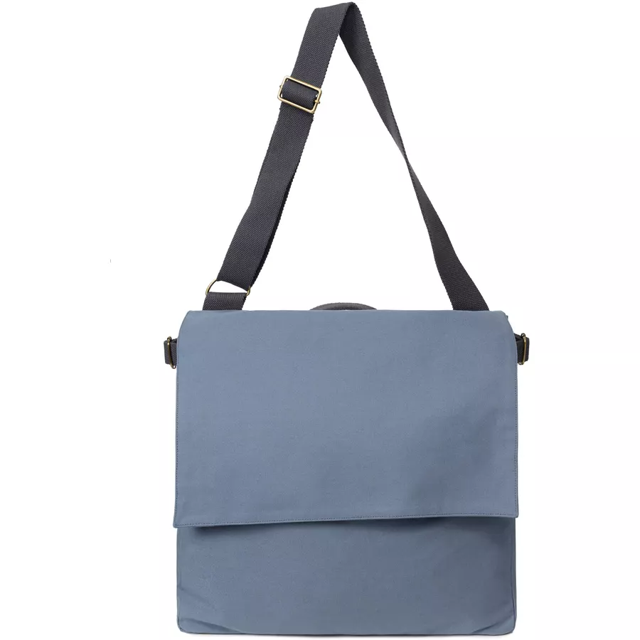 The Organic Company Schultertasche Big Shoulder Hayao - grey blue