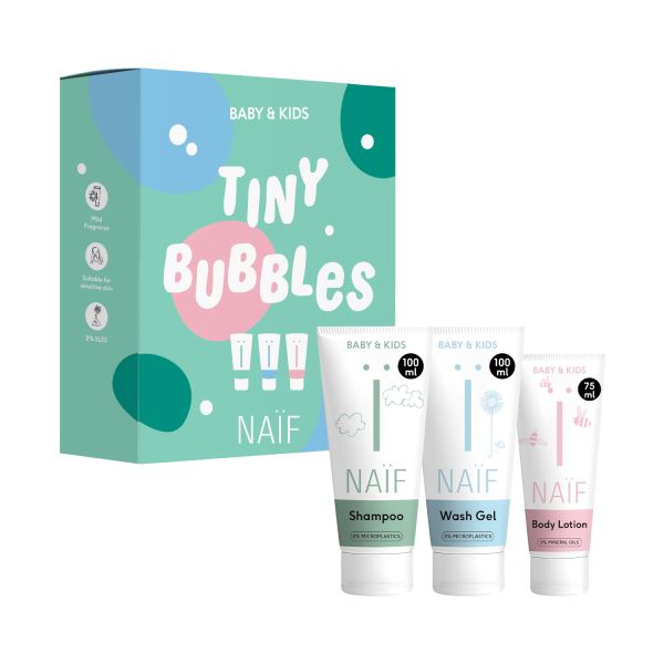 Naïf Tiny Bubbles Essentials Set