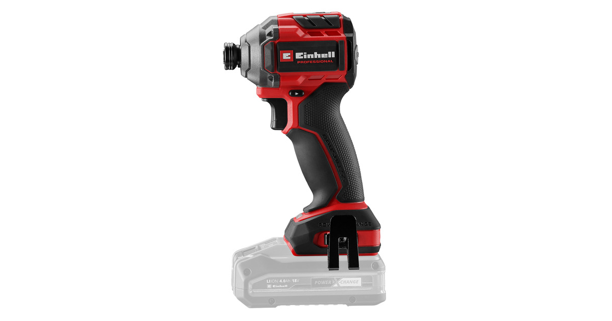 EINHELLProfessional Accu Slagschroefmachine TP-CI 18/250-C Li BL slagmoersleutel  (Rood/zwart, Accu en oplader niet inbegrepen)
