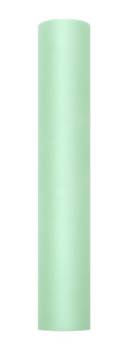 Mintgroene Tule Rol 30cm 9m