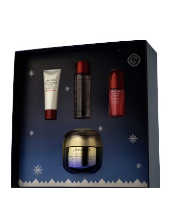 Shiseido Vital Perfection Set mit Uplifting & Firming Cream Enriched 50ml-30ml-15ml-10ml