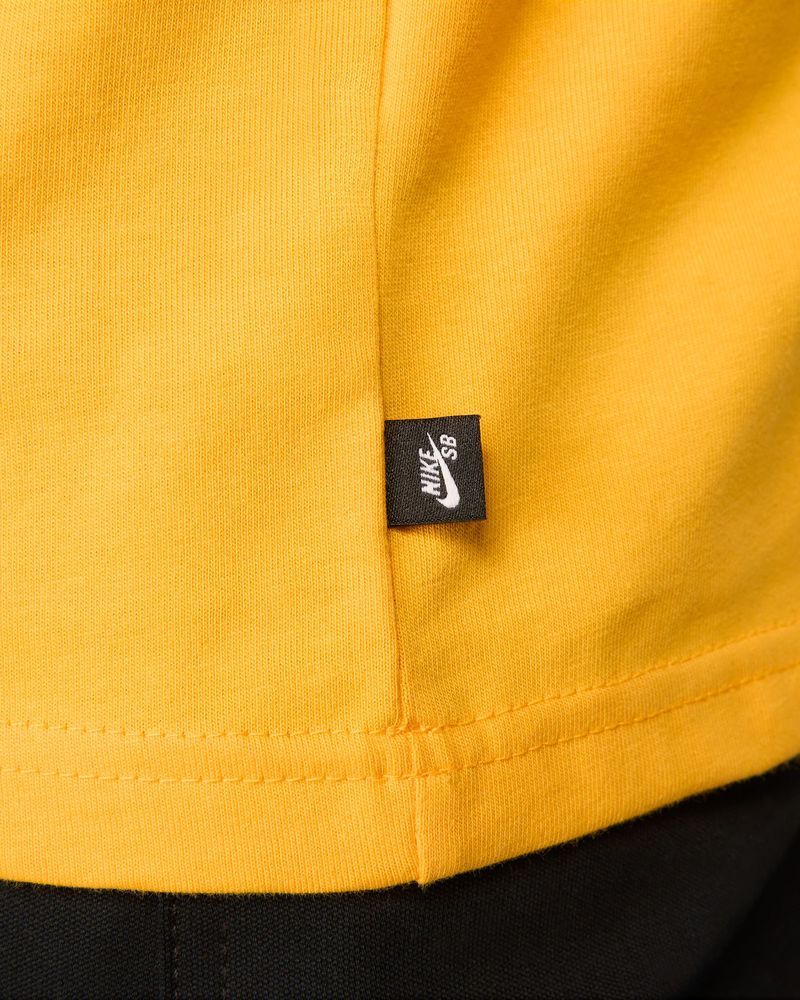 T-shirt Nike SB Jaune & Noir pour homme
