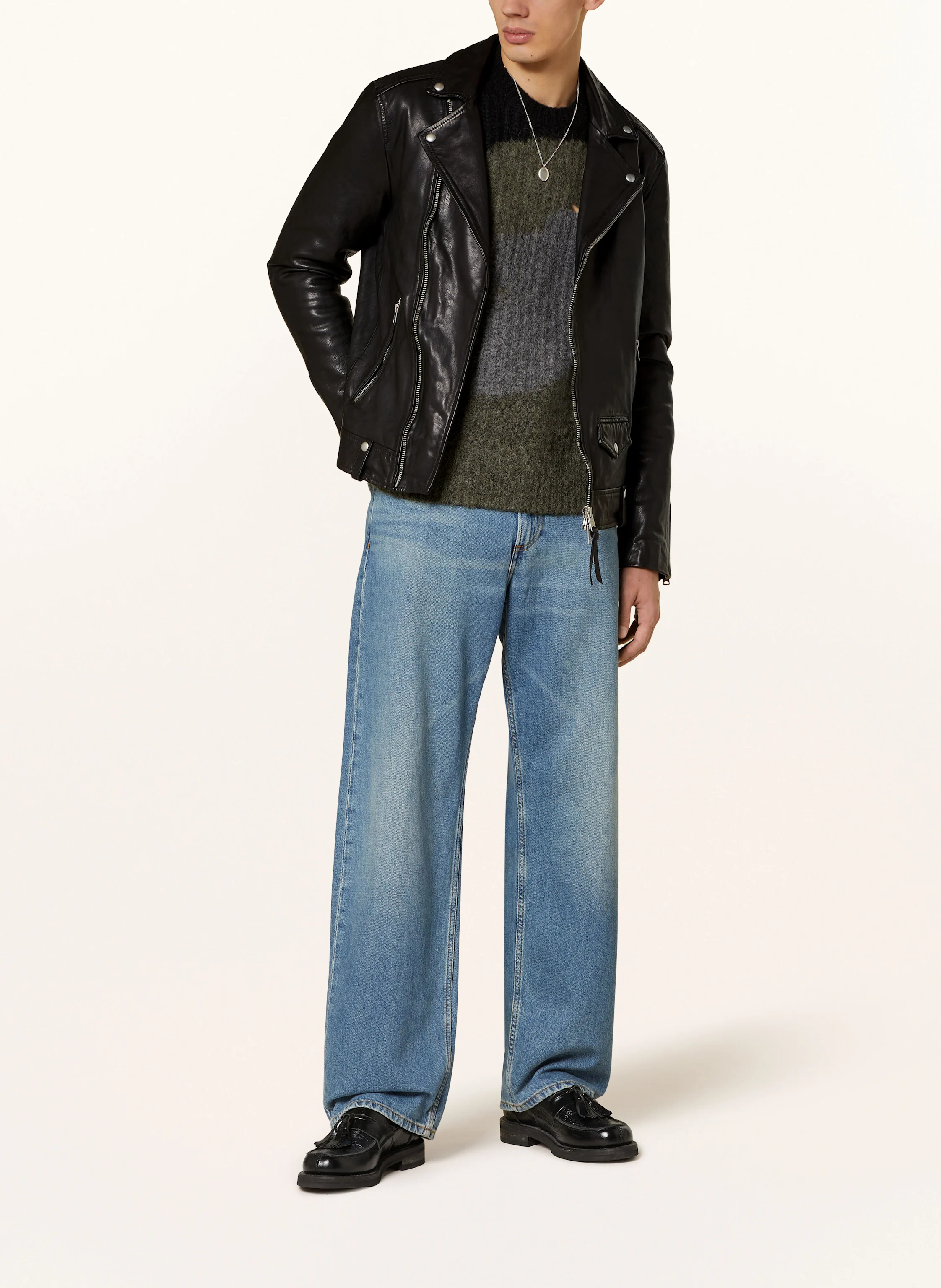 ALLSAINTS Lederjacke MILO BIKER