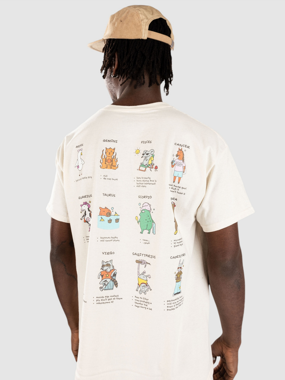 A.LAB What's Ur Sign T-Shirt natural