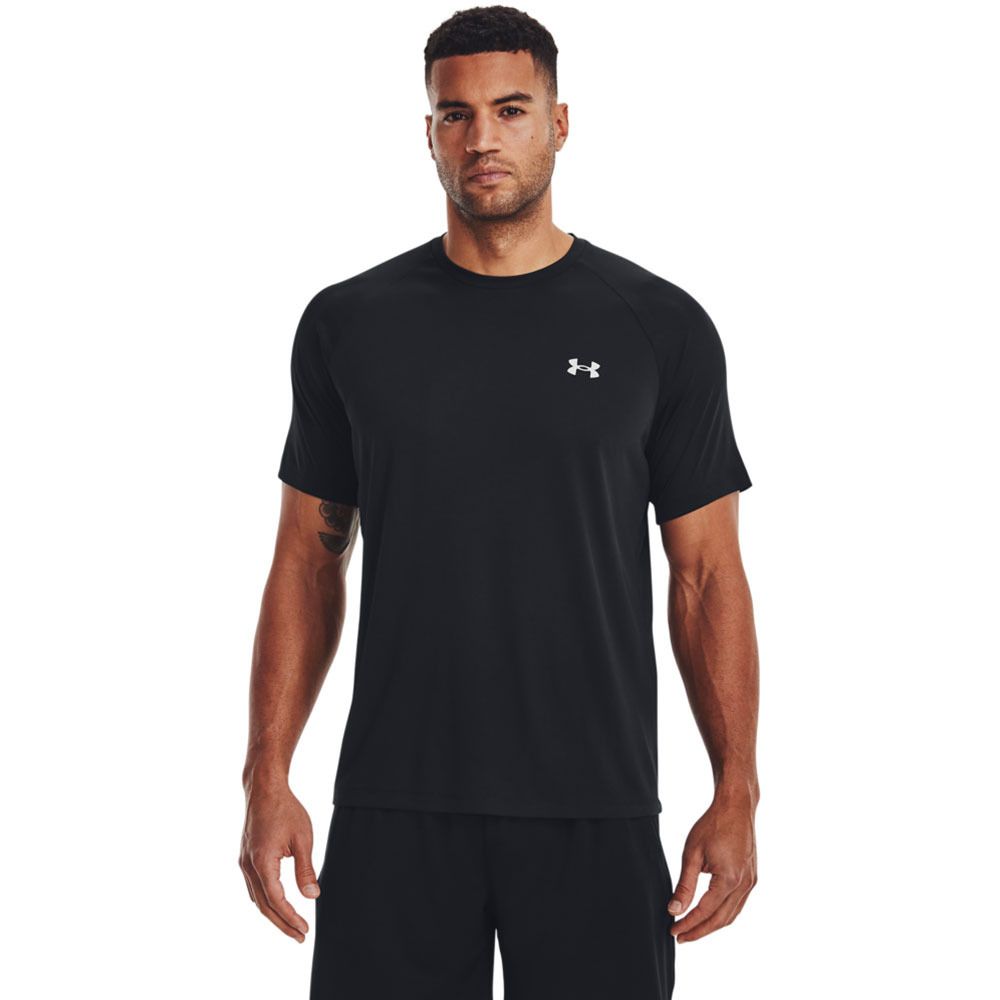 Under Armour UA TECH REFLECTIVE - Maillot Homme noir