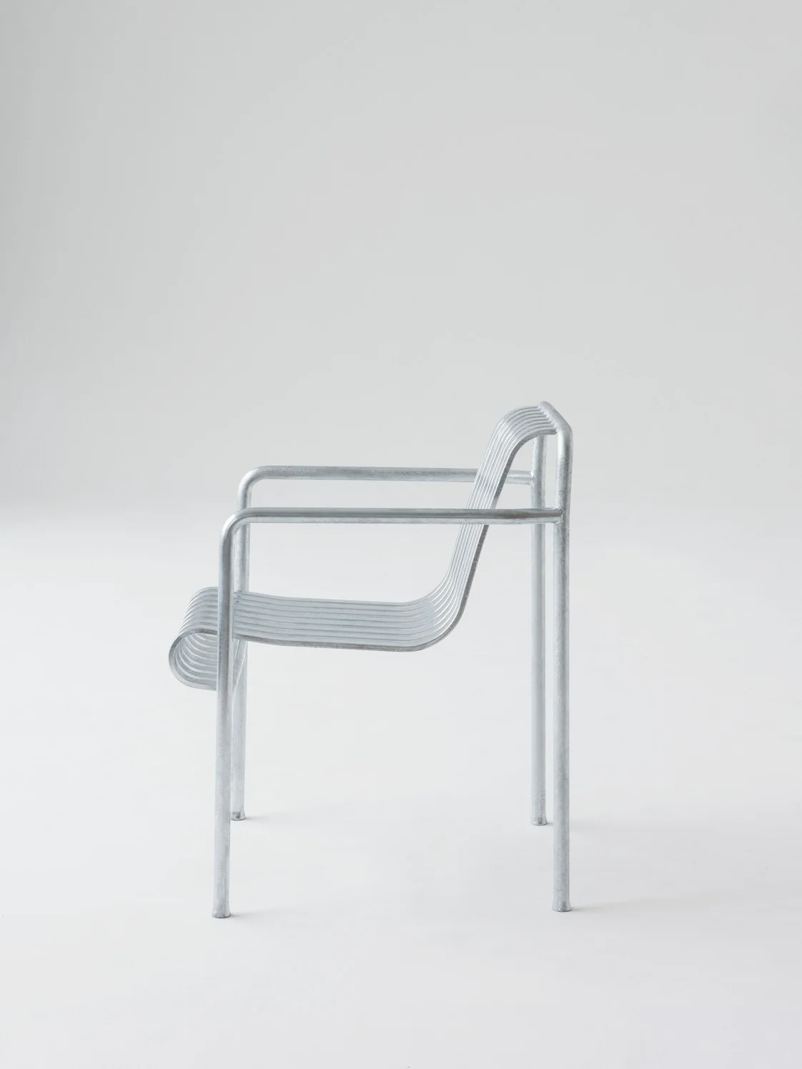 HAY  Palissade Dining Armchair havestol - Hot Galvanised