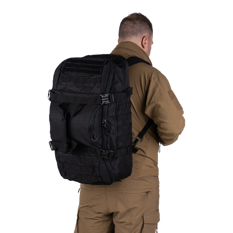 101 Inc. 80L 3 in 1 weekendtas  - Black