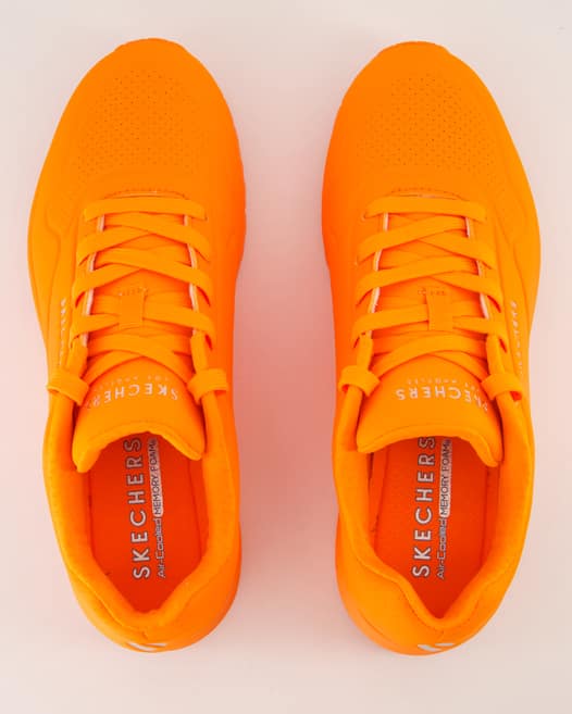 Skechers Uno - Night Shades Sneaker in Orange
