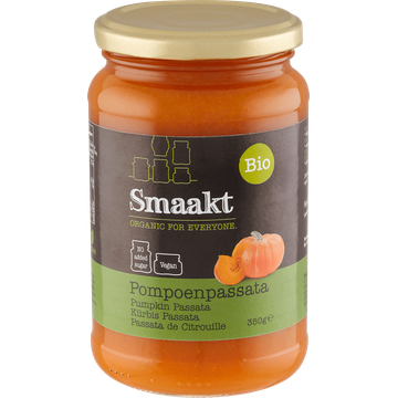 Smaakt Bio Pompoenpassata 350 g