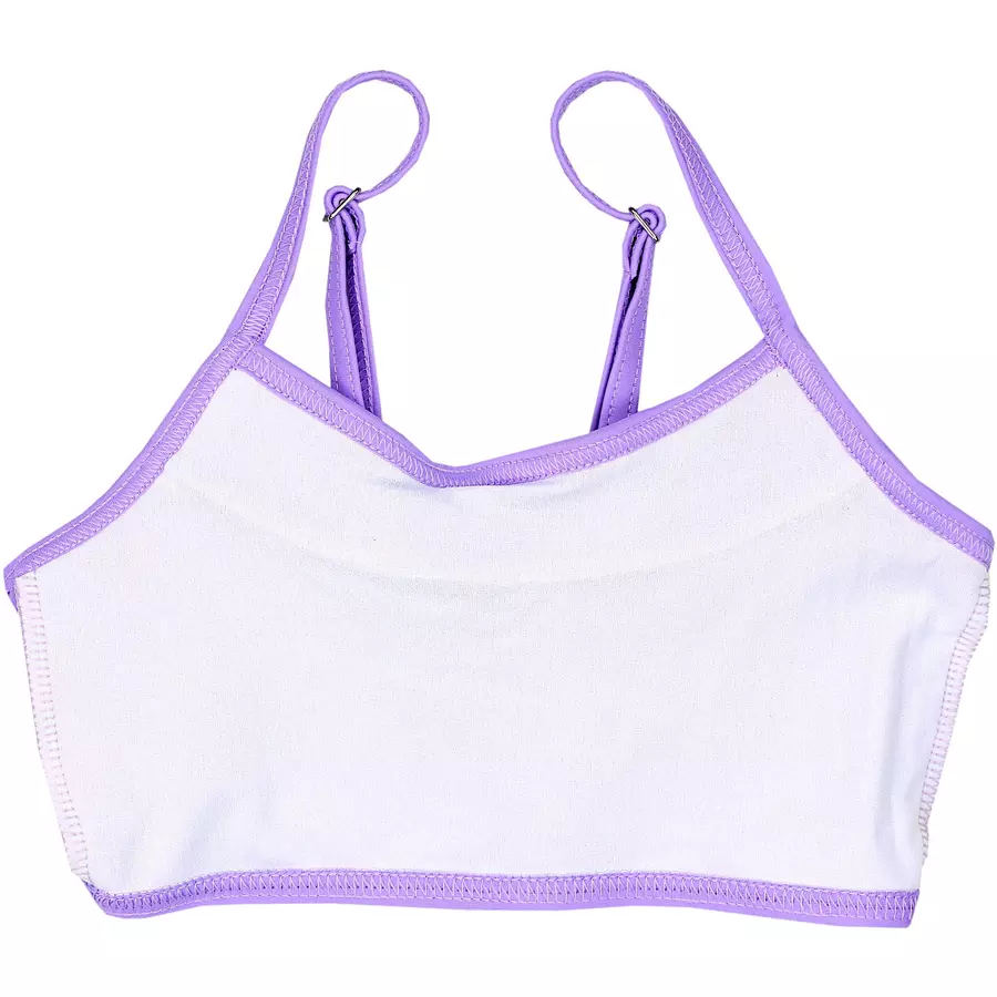 Aquarti Mädchen Bikini Set Zweiteilig Bikinislip Bustier lila
