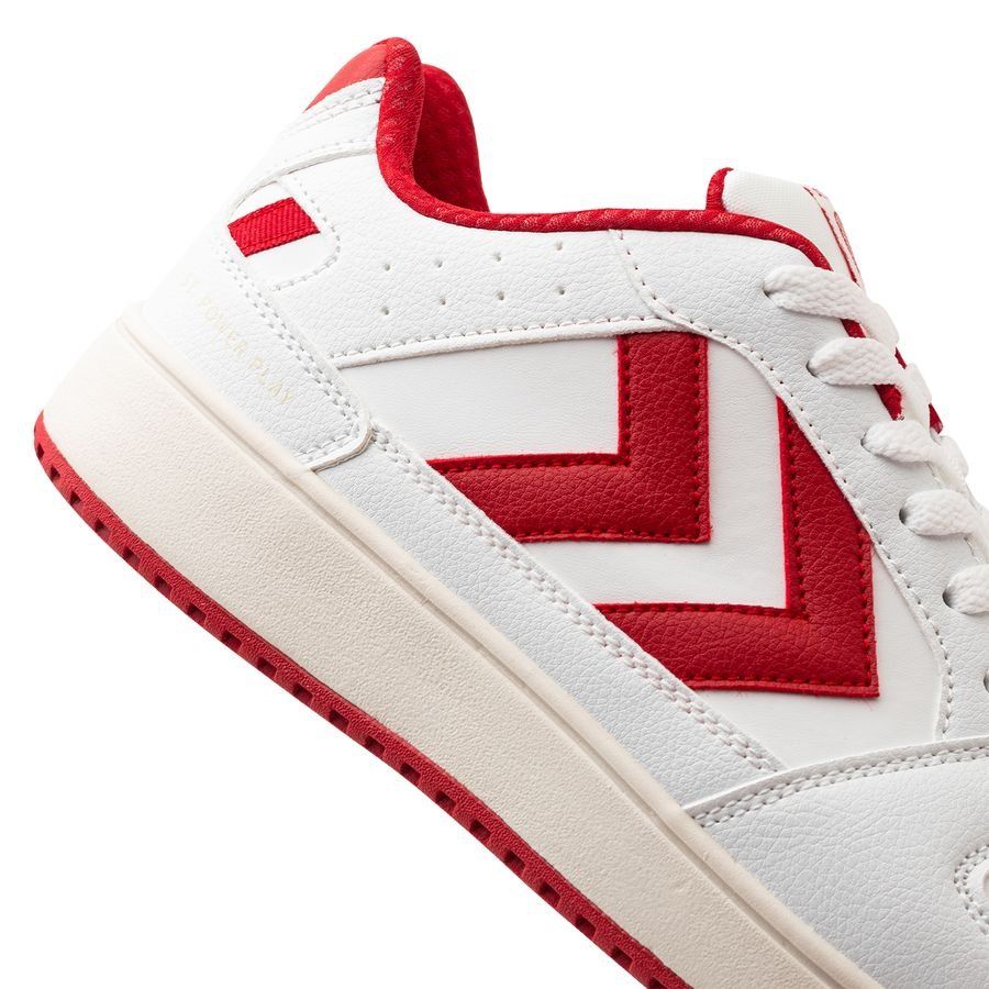Hummel Chaussures ST. Power Play RT - Blanc/Rouge